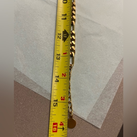 DIOR CD Choker In Brushed Gold Tone w/ Gift Box - Picture 8 of 14